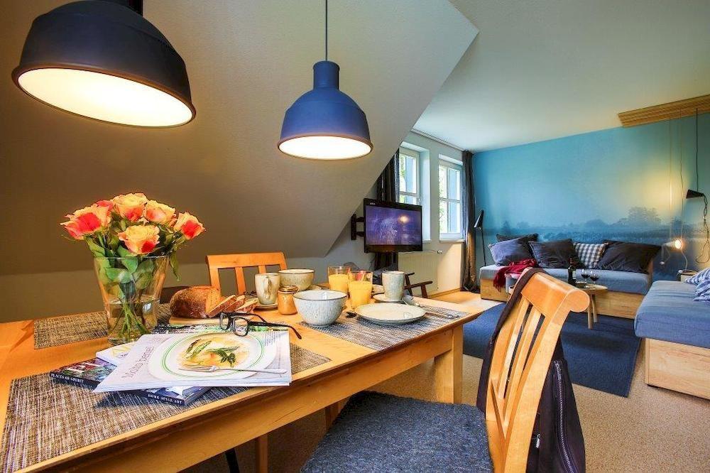 Apartmán Haus Am Schilf Wieck Exteriér fotografie