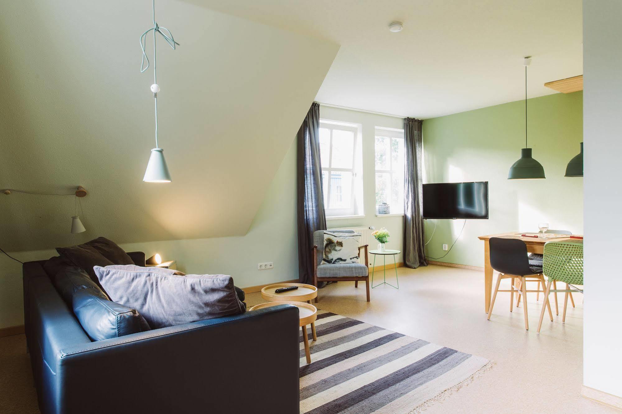 Apartmán Haus Am Schilf Wieck Exteriér fotografie