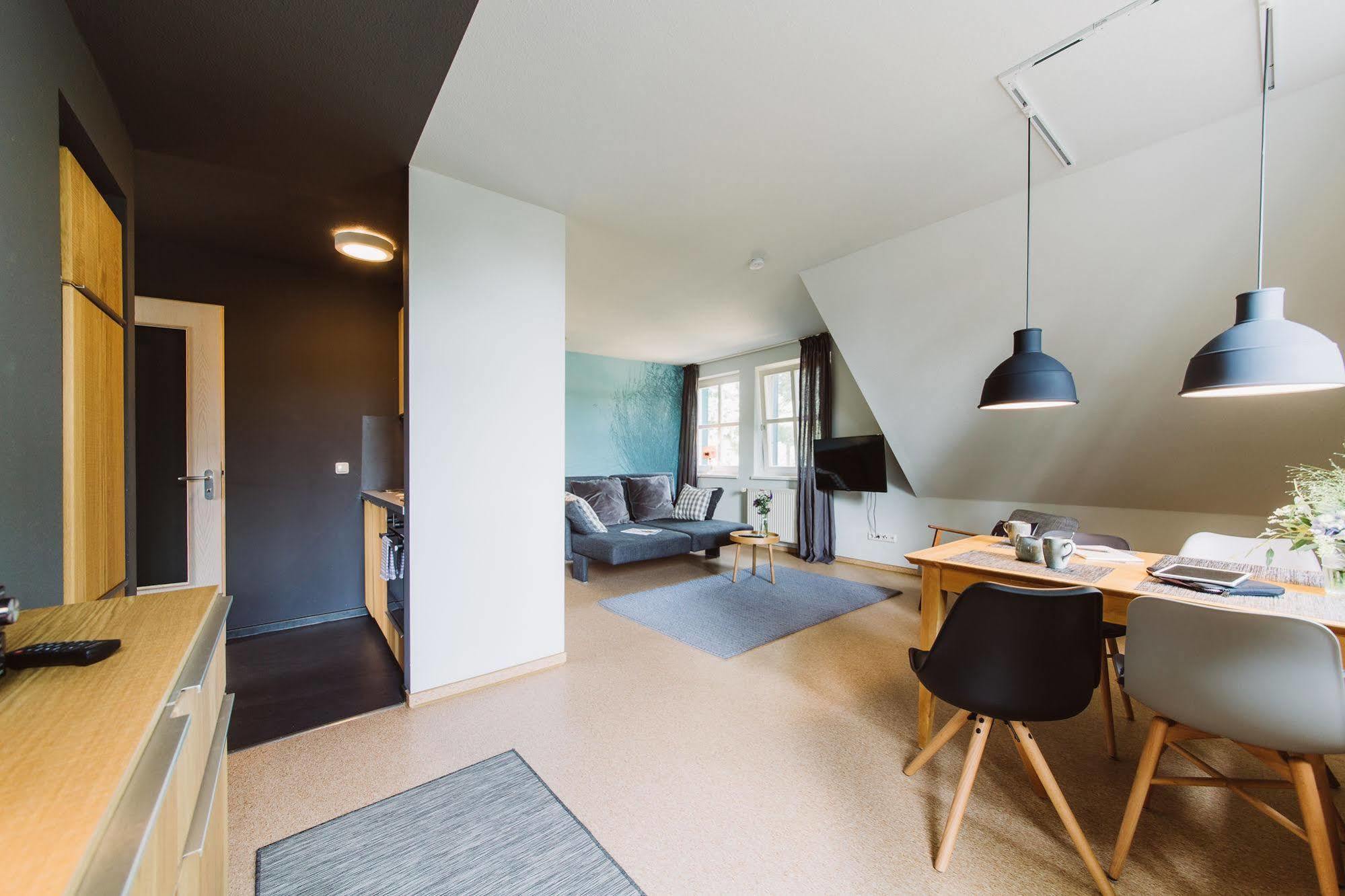 Apartmán Haus Am Schilf Wieck Exteriér fotografie